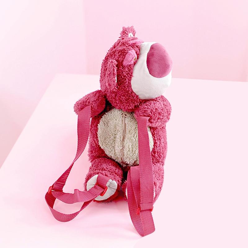 Nóng Câu Chuyện Đồ Chơi Dễ Thương Lotso Nhồi Bông Sang Trọng Ba Lô Đáng Anime Sữa Gấu Lotso Sang Trọng Túi Ngộ Nghĩnh Quà Tặng Cho Bé Gái