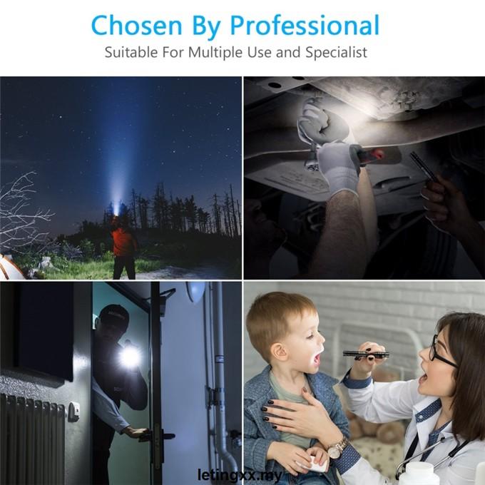 POCKETMAN Đèn Pin Led Bỏ Túi Chống Thấm Nước