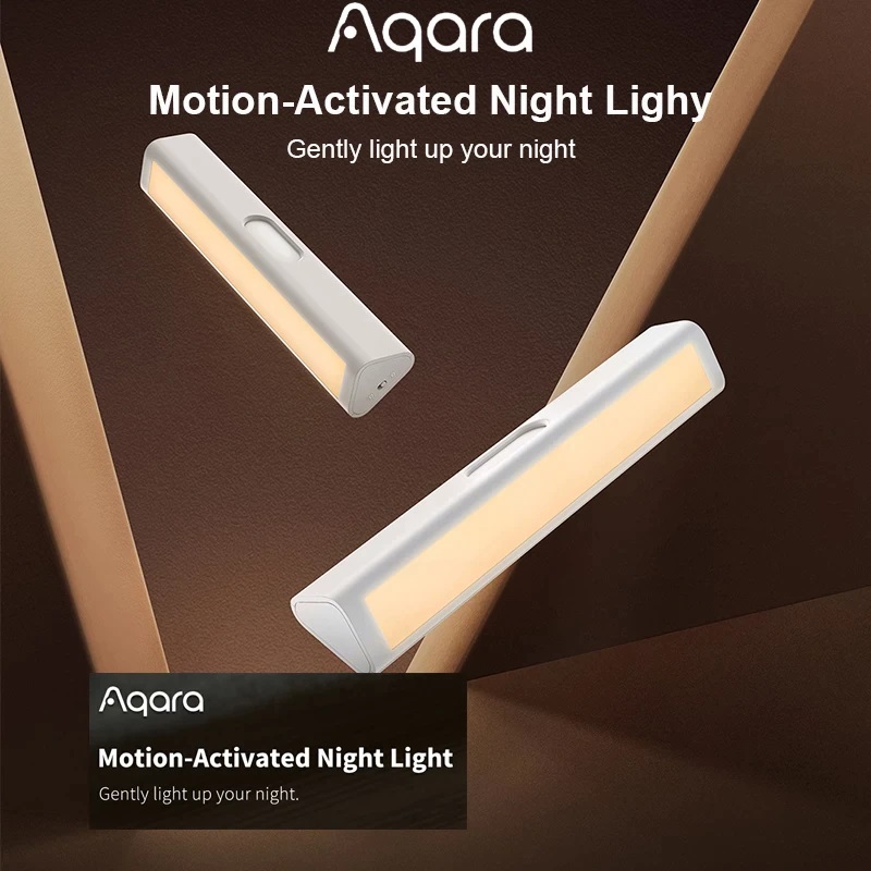 Đèn cảm ứng thông minh Aqara ánh sáng vàng, dùng pin, điều chỉnh 2 độ sáng - Aqara Motion Activated Night Light