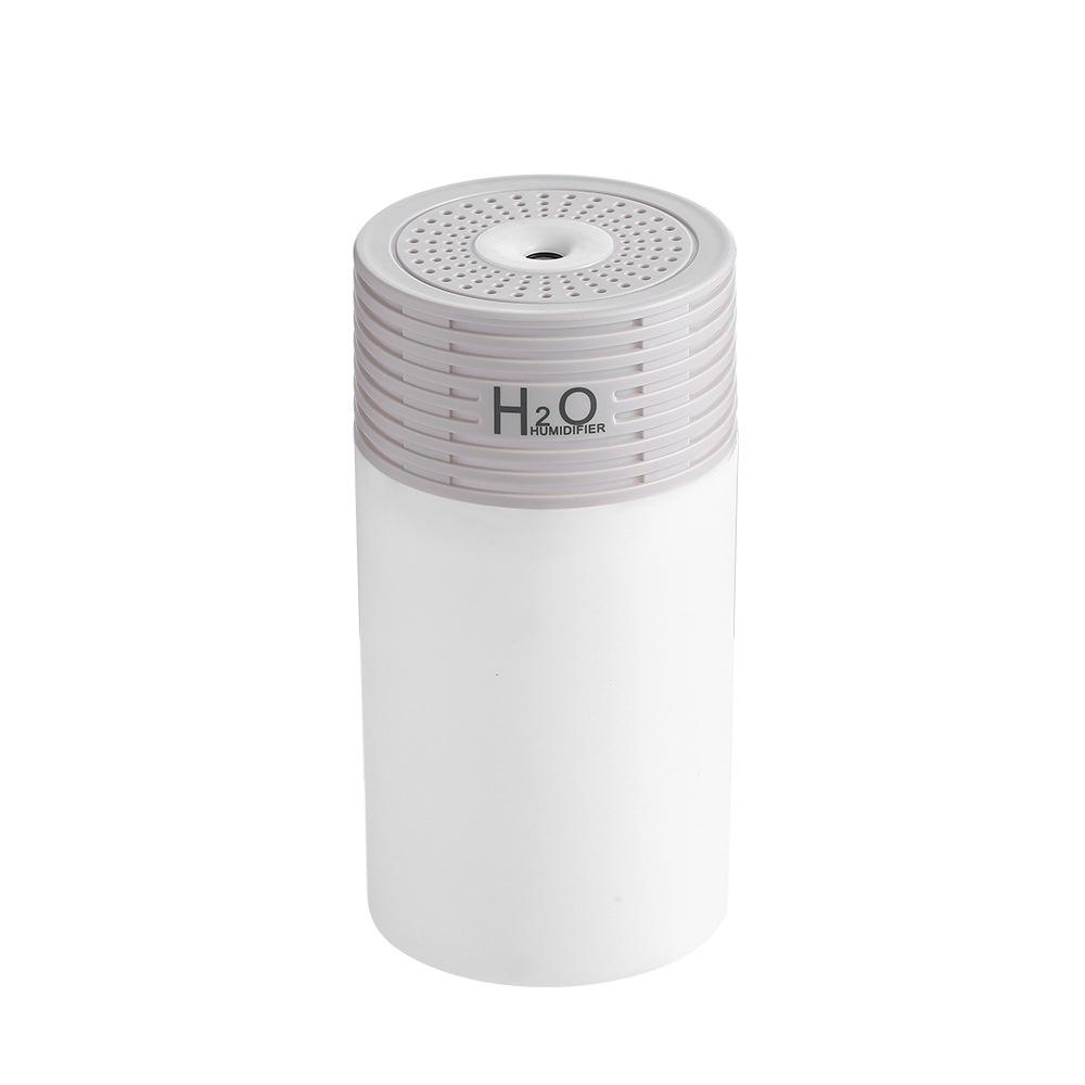 Máy Phun Sương Tạo Độ Ẩm Mini Có Đèn Nhiều Màu Sắc Và Cổng Sạc USB