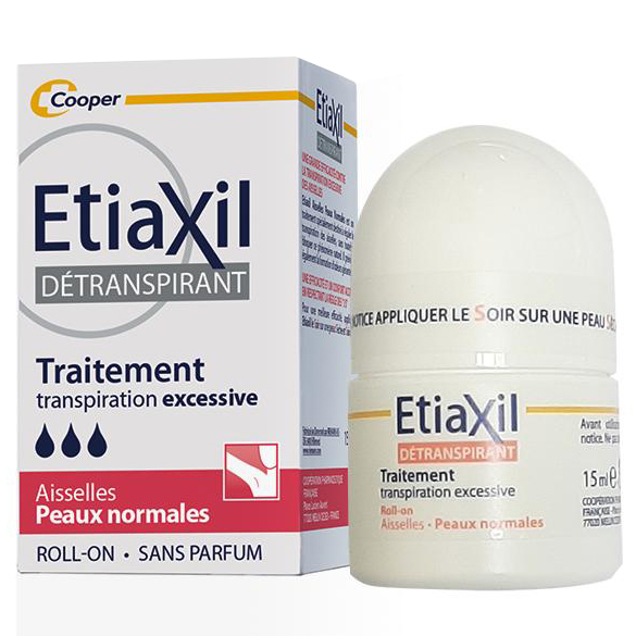 Lăn Khử Mùi Etiaxil Detranspirant Traitement Aisselles Peaux Normales 15ml (Dành cho da thường)