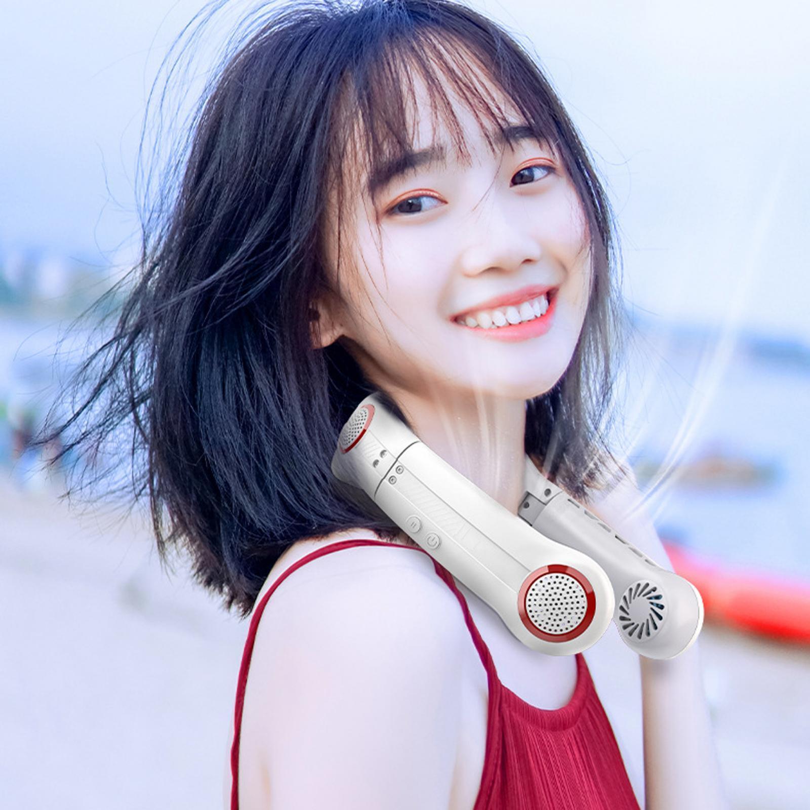 Portable  Low Noise Bladeless 3 Gear Adjustable for Outdoor Camping