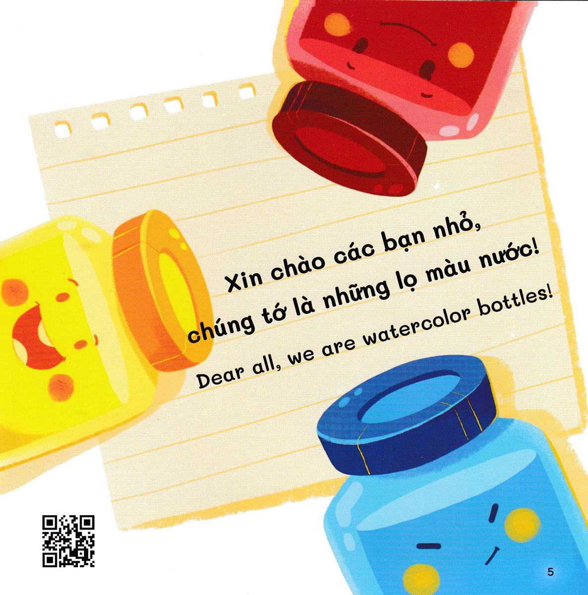 Tủ Sách Ehon - Song Ngữ: Cùng Nhau Hòa Tan Nào!