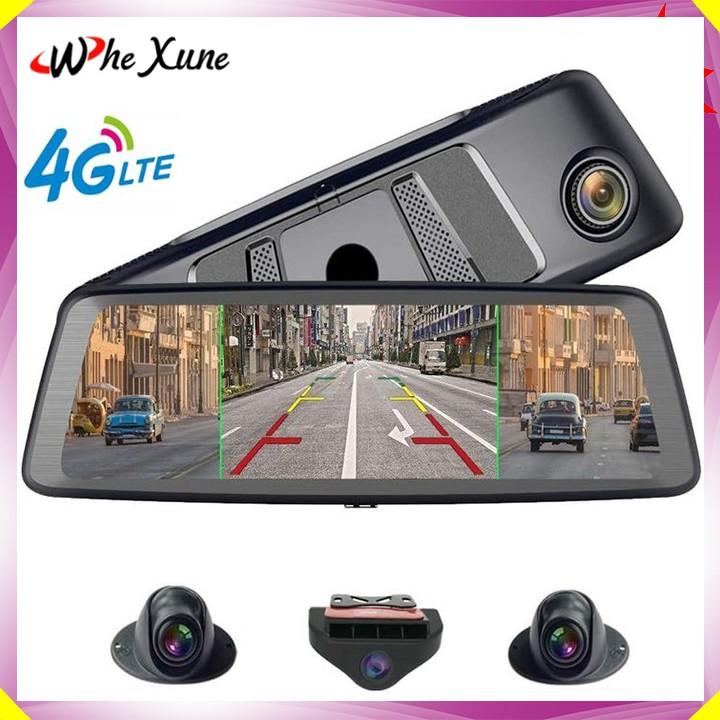 Camera hành trình xe hơi, ô tô Whexune V9 Plus tích hợp 4 camera, Android Wifi GPS - Hàng Nhập Khẩu