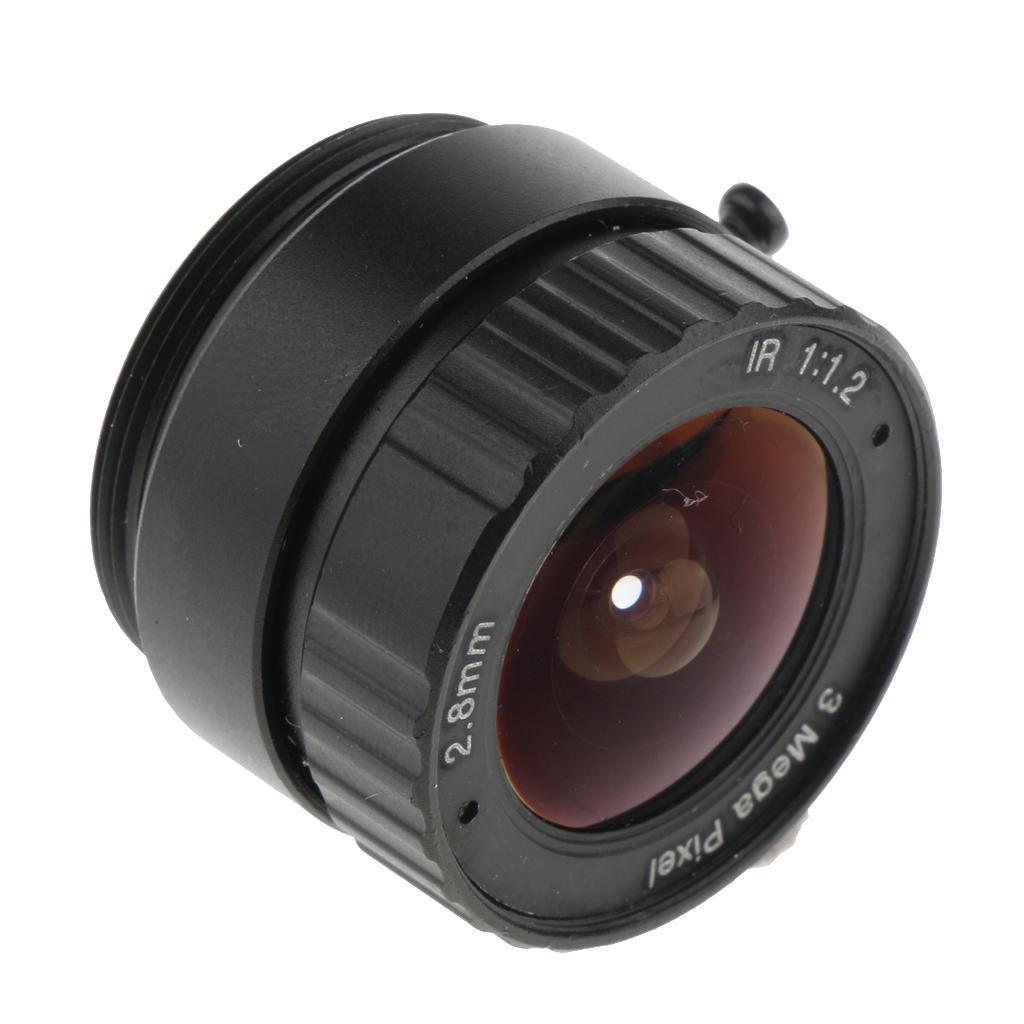 1/3' 2.8mm 2 CS Mount IR Fixed Iris Lens for Security Cameras