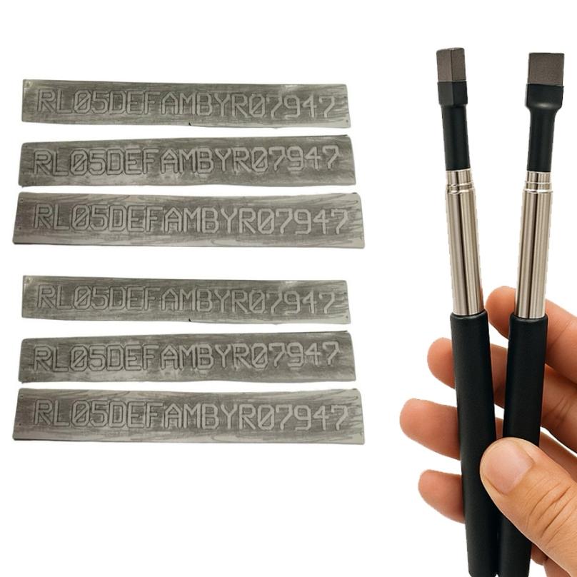 Dụng Cụ Cà Số Khung Số Máy | Chuyên Dùng Cà Số Cho Ôtô Xe Máy | Tặng Kèm Giấy Cà Số Chuyên Dụng