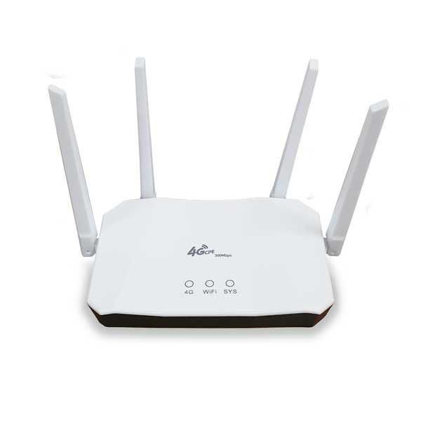 Cục Phát Wifi 4G CPE R8 có 4 ăng ten - Tốc Độ 300Mb - Hỗ Trợ 16 User - 1 Cổng LAN -  Nguồn điện 5V Tiện Lợi , Hoạt Động 24/24 , Màu ngẫu nhiên