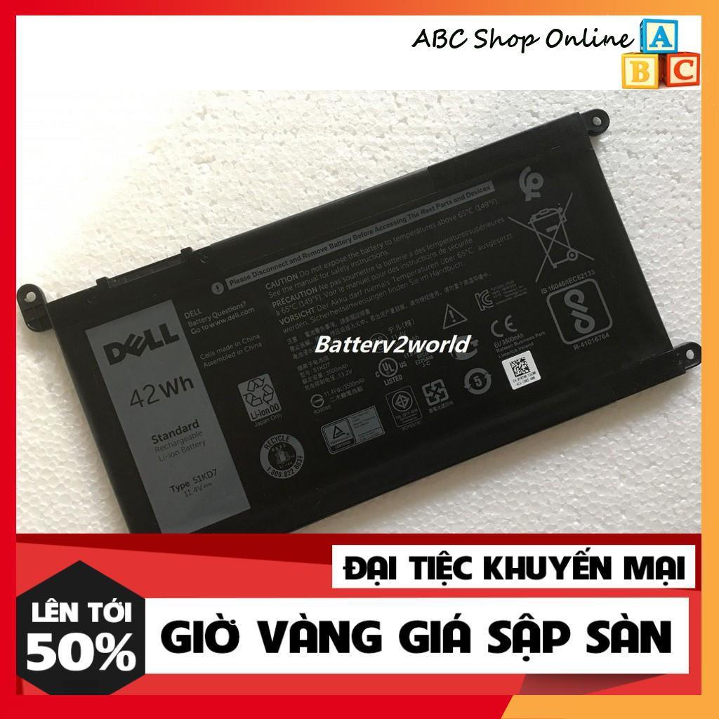 (MỚI) Pin Dùng Cho Dell Latitude 11 3180 3189 51KD7 Y07HK FY8XM (11.4V - 42Wh)