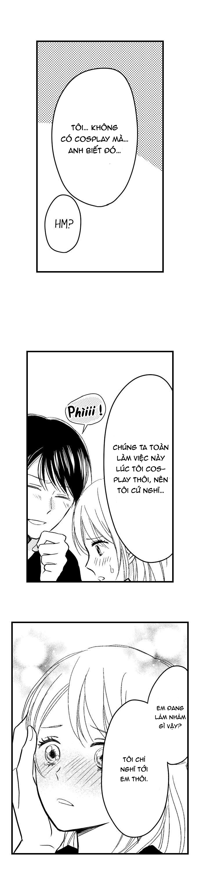 làm tình trong lúc cosplay với vị sếp bạo dâm (full) chapter 8.2 6