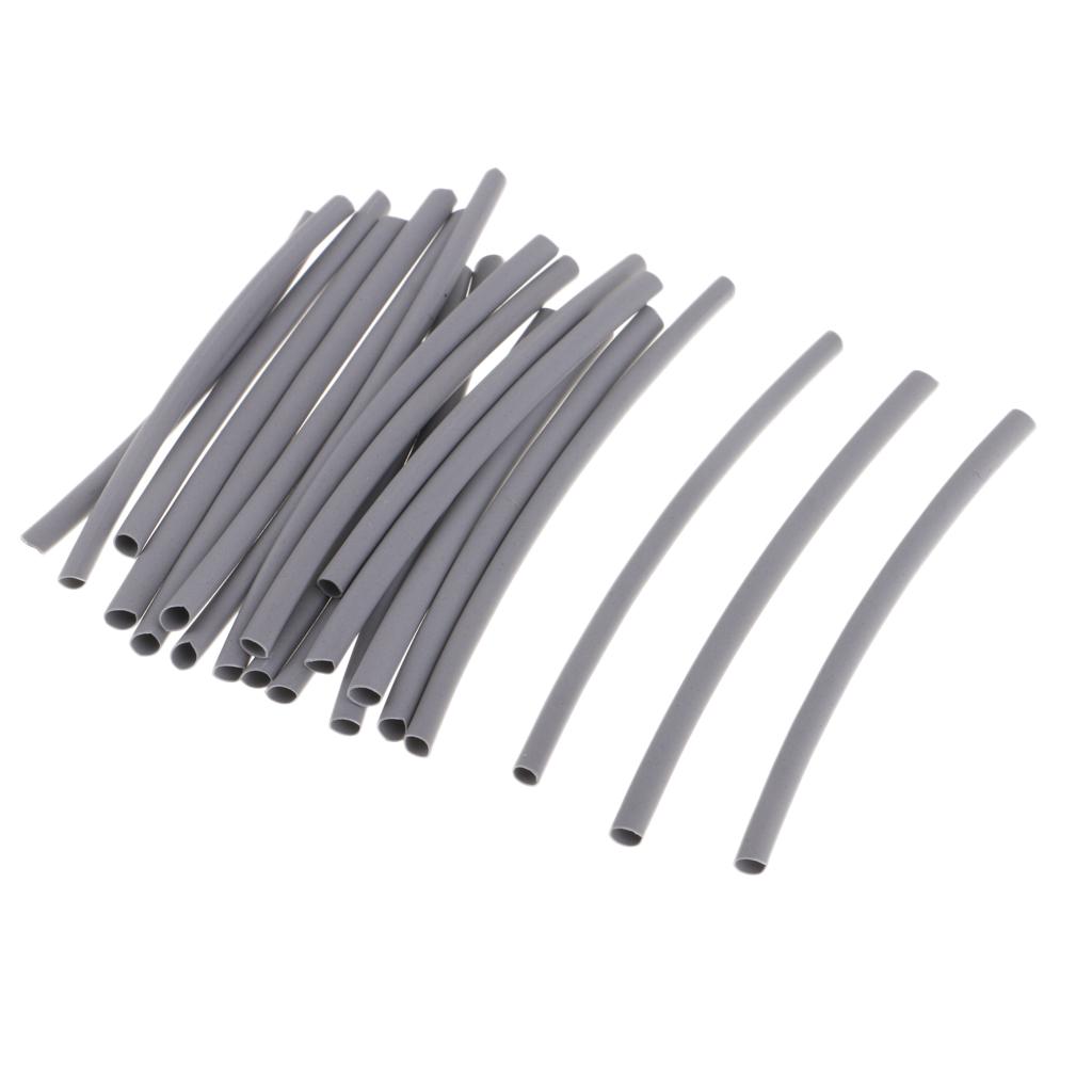 20pcs Heat Shrink Tube, Ronnie Rigs Sleeves, Carp Rig Making Tubing Black