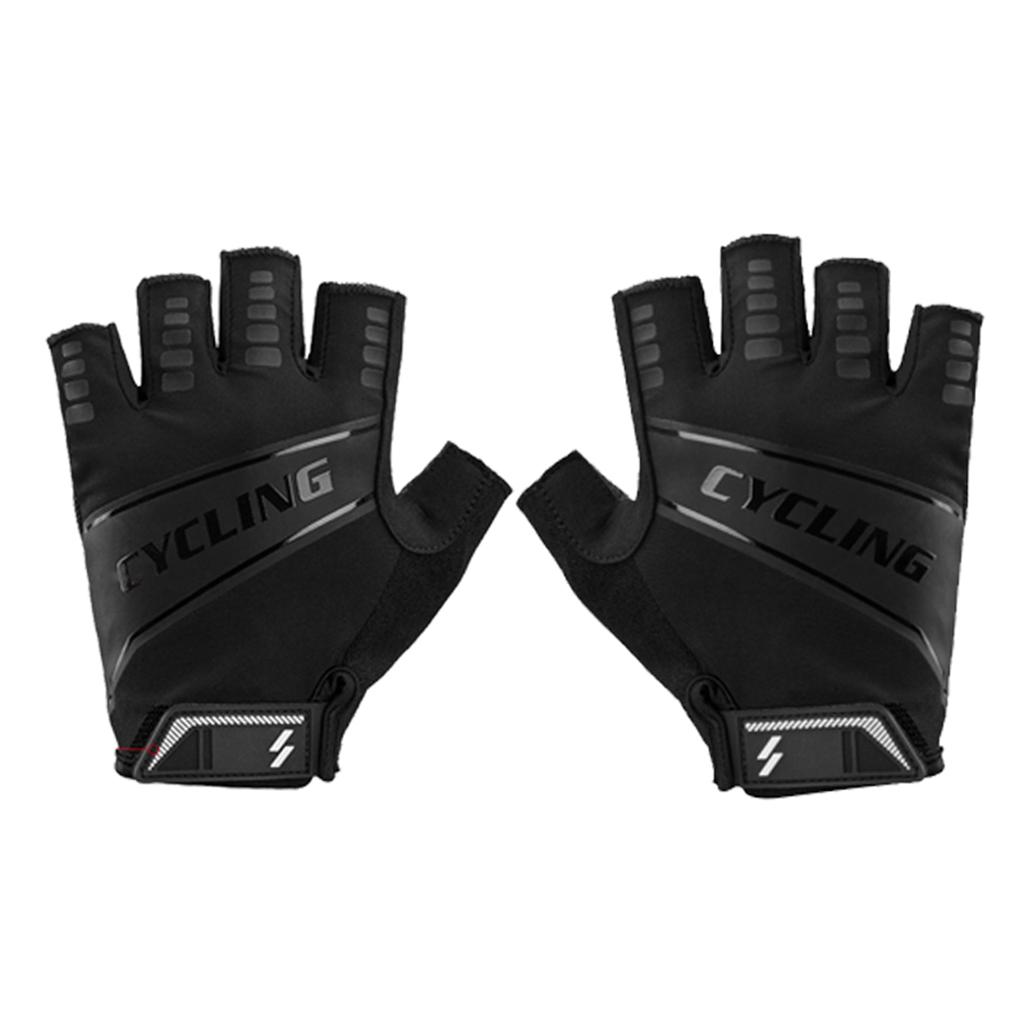 Cycling Padded Gloves Mountain Road Bicycle Fitness Half Finger Gloves