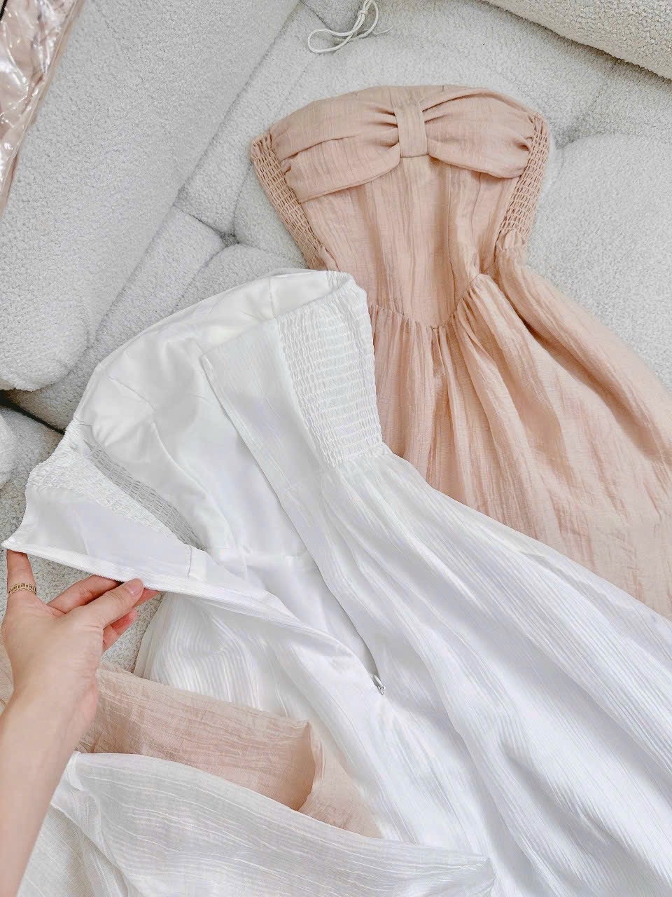 ĐẦM ỐNG DÀI MID ĐI TIỆC ÔM XÒE SUÔNG TRƠN MAXI LƯNG THUN + ÁO KHOÁC LỬNG VOANĐI BIỂN DẠO PHỐ