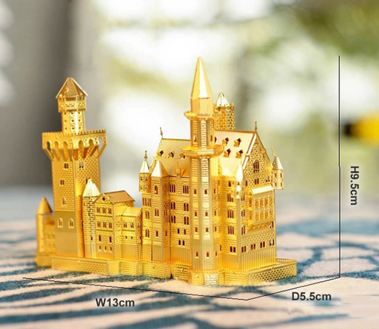 Mô hình thép 3D tự ráp Neuschwanstein Castle