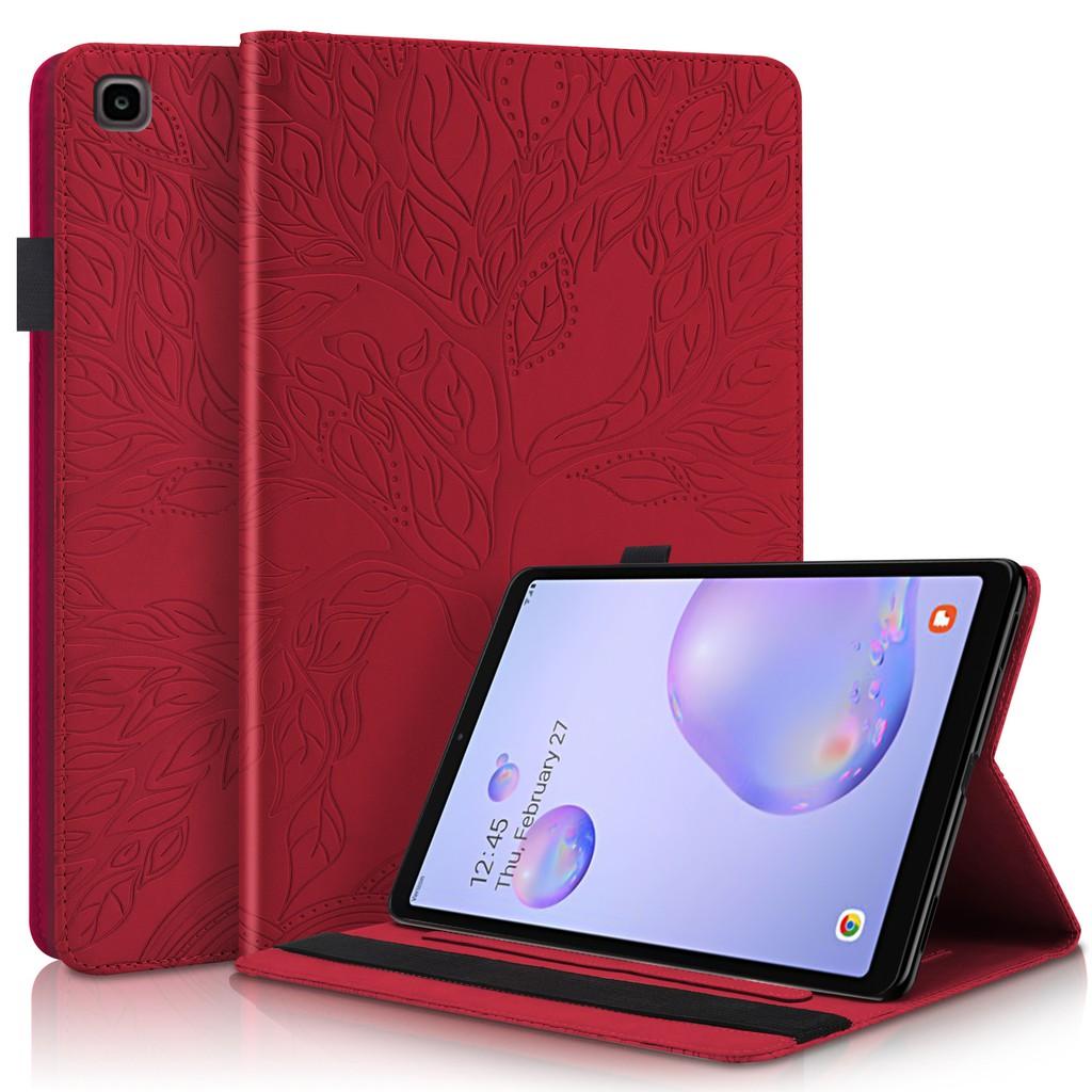 Bao da điện thoại PU nắp gập kèm ví đựng thẻ cao cấp cho Samsung Galaxy Tab A 8.0 SM-T290 SM-T295