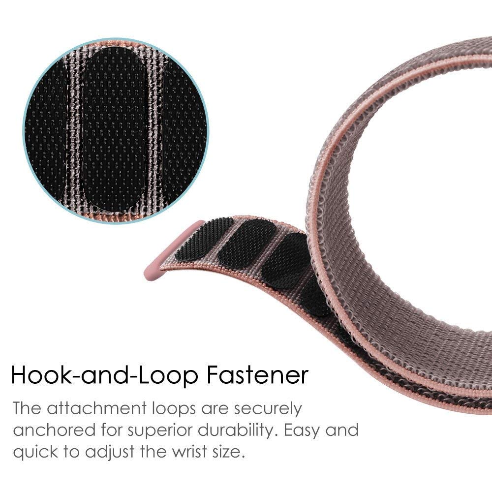 Dây đồng hồ 22mm, dây nylon sport loop dành cho đồng hồ Galaxy Watch 46mm, Gear S3