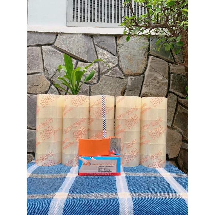 BĂNG KEO TRONG 100 YARD 01 CUỘN - BK04