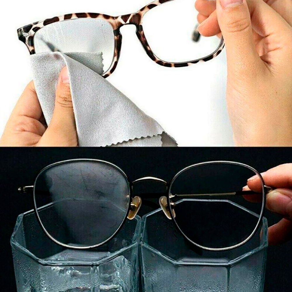 Khăn lau kính nano chống bám hơi nước, chống mờ