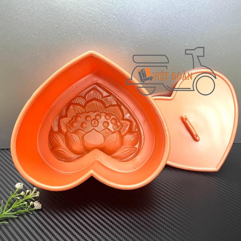 KHUÔN NHẤN XÔI HÌNH HOA HỒNG, HOA SEN 3D sắc nét 15 cm. Nhựa dày, bóng đẹp. Đồ Gia Dụng nhà bếp pha chế làm bánh nguyên liệu