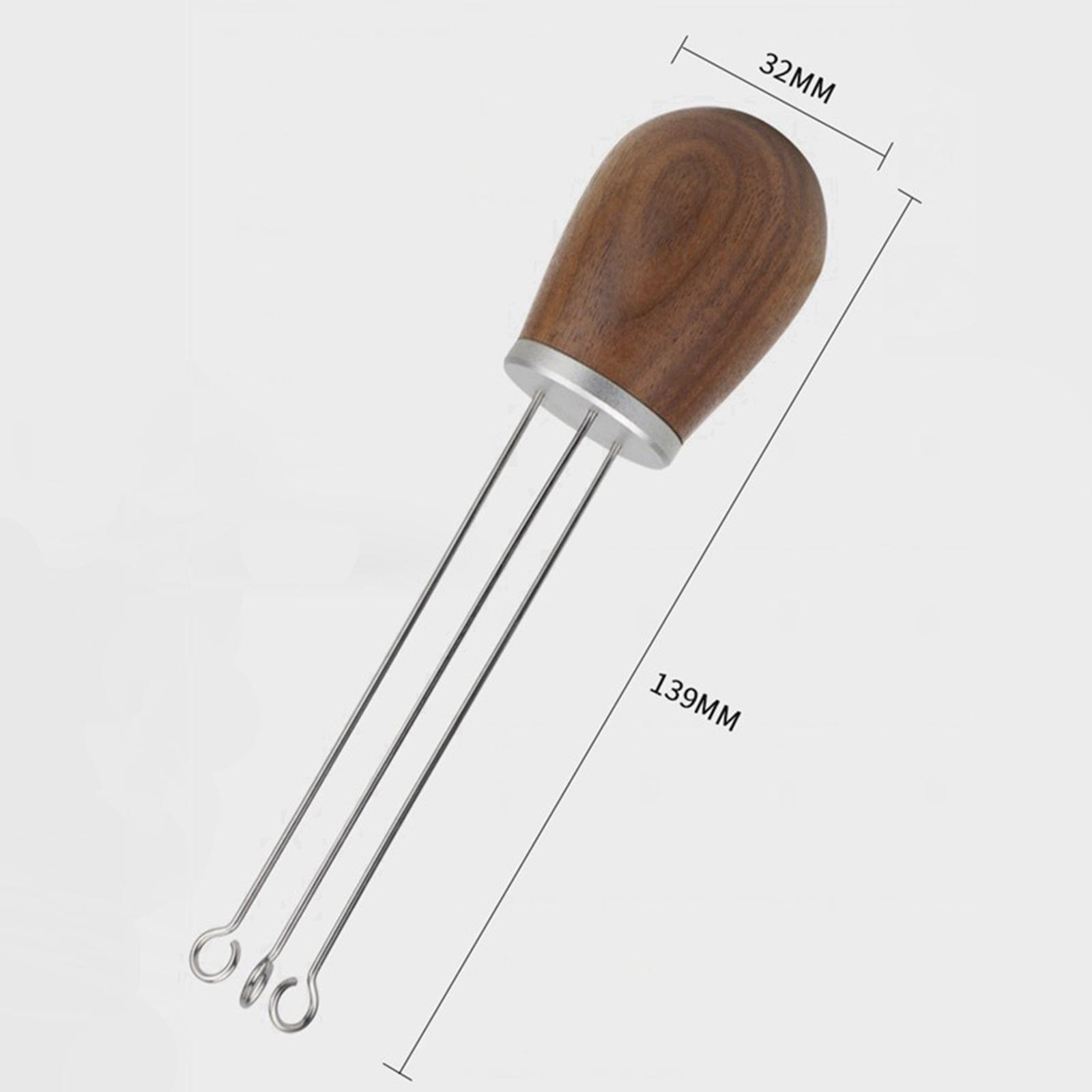 2pc Stainless Steel Coffee Tamper Leveler Type Tool