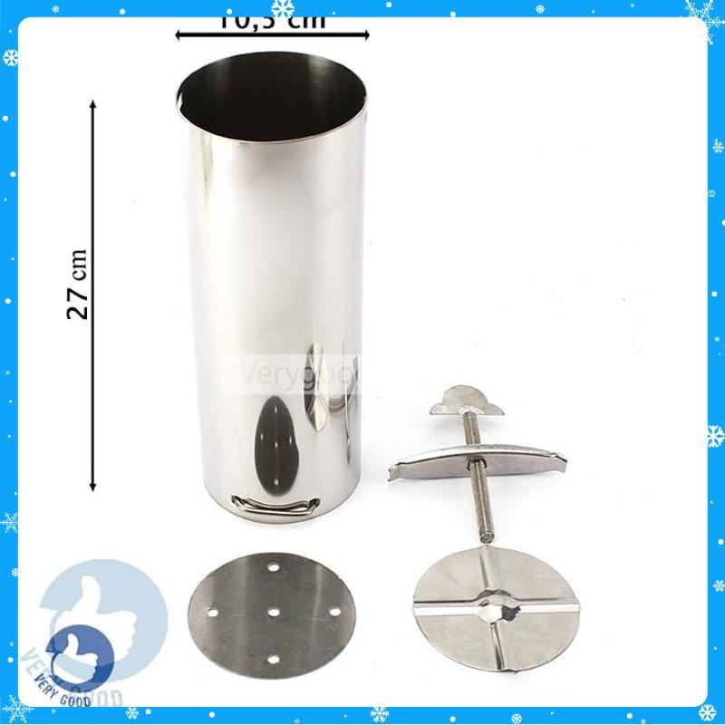 Khuôn làm giò chả inox - loại 2kg - Hàng Chất Lượng