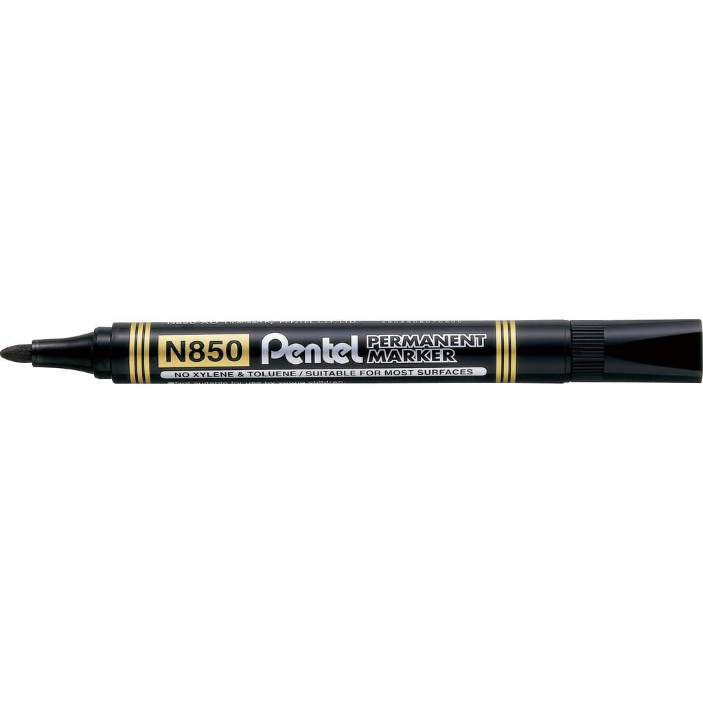 Bút Dạ Dầu Pentel N850 | Mực Nhanh Khô Không Nhòe Khi Thấm Nước | Viết Được Trên Nhiều Chất Liệu | Permanent Marker