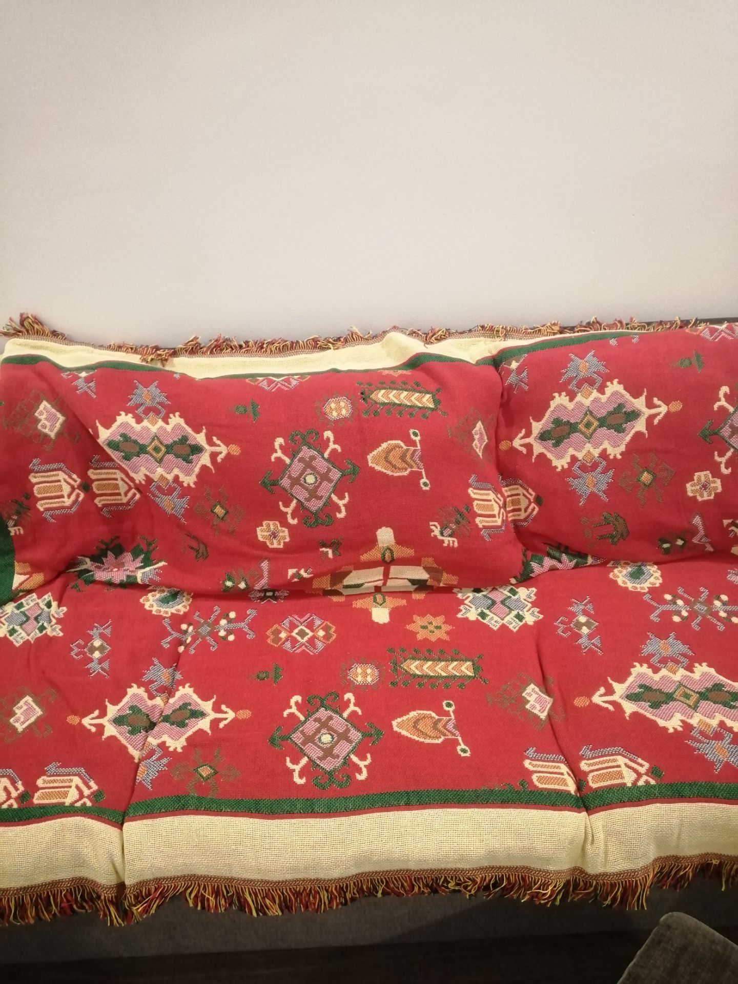 Khăn Phủ Sofa, Thảm Vintage, Thảm 2 Măt Ấn Độ 230 x 180cm