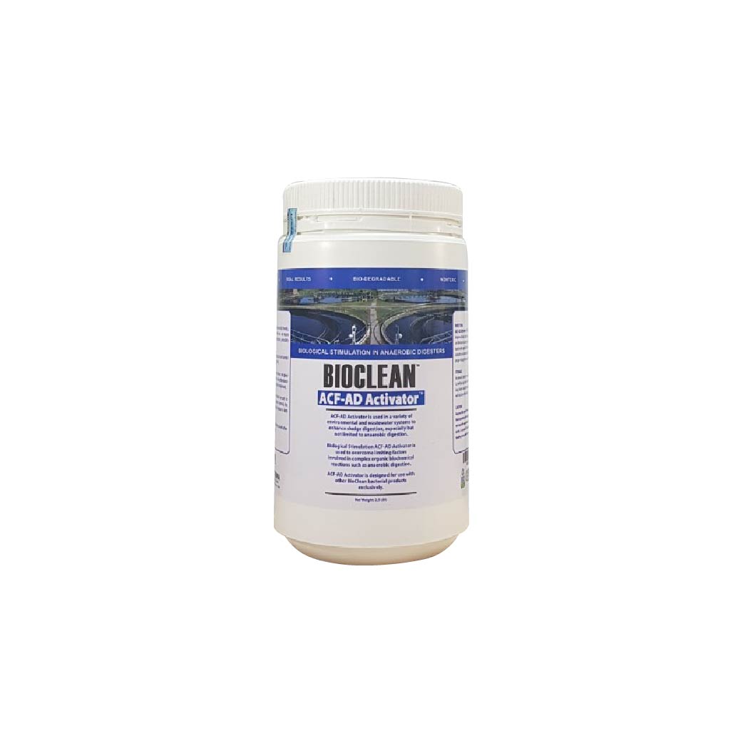 Vi sinh phân hủy kỵ khí trong nước thải Bioclean ACF AD Activator hàng Mỹ NSX Sun & Earth Microbiology - Chai 2,5 lbs = 1,13 kg