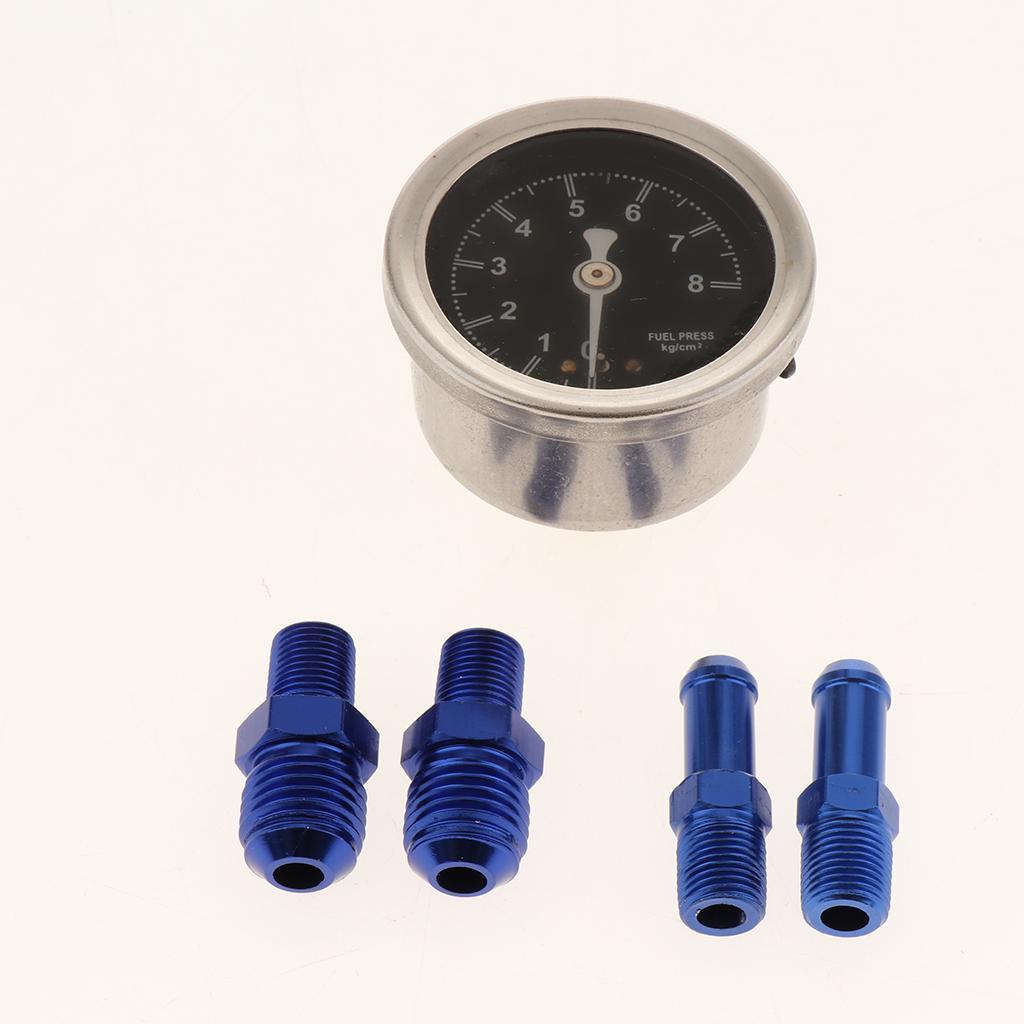 Universal Type S Adjustable Fuel Pressure Regulator Silver