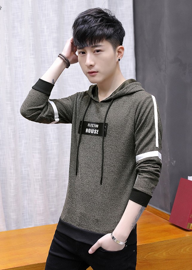 Áo khoác nam HOODIE AKN495 Thun nỉ ngoại (vàng