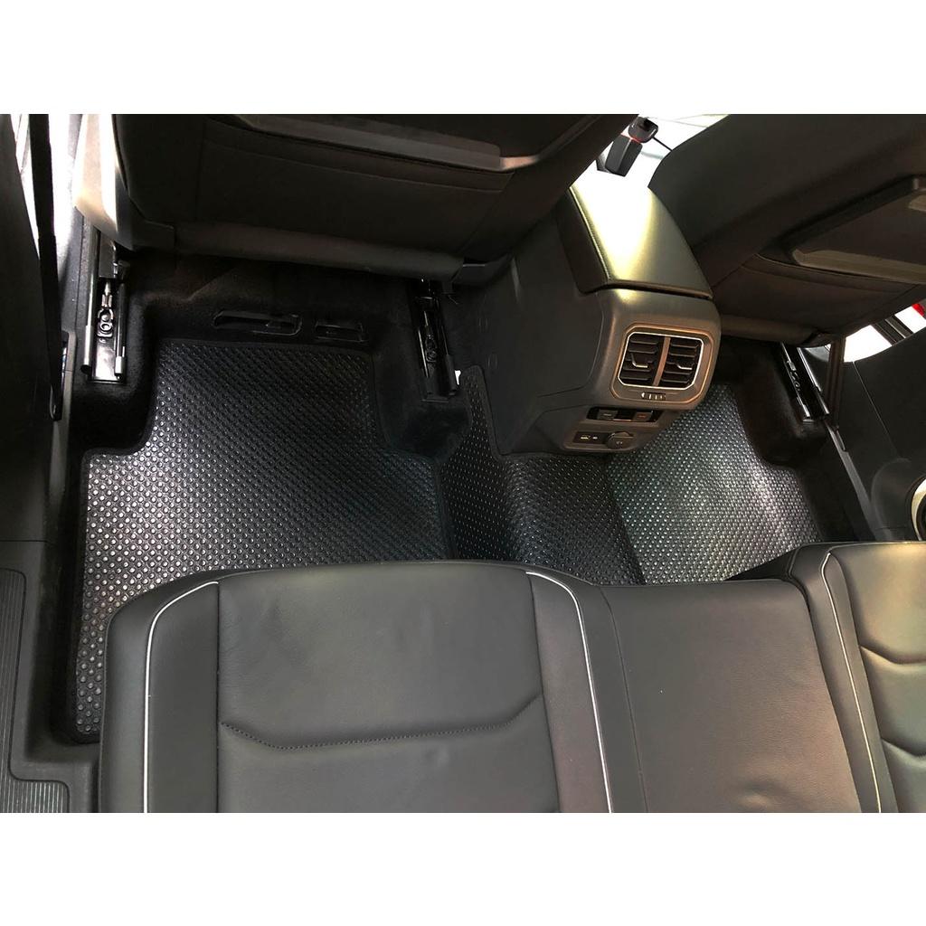 Thảm lót sàn ô tô KATA cho xe Volkswagen Tiguan Allspace - Khít với sàn xe, Chống trơn, Không mùi, Không ẩm