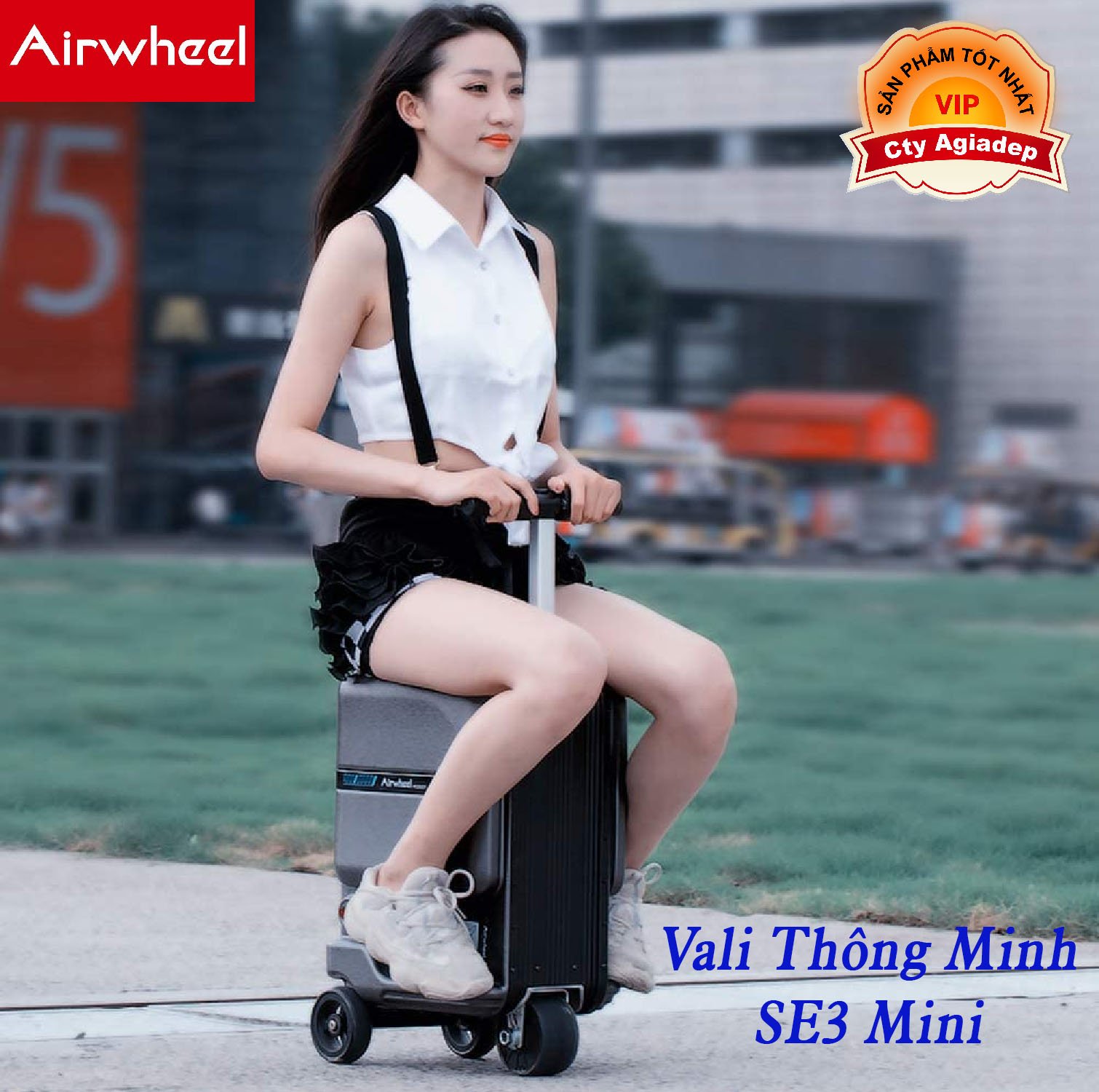 [Tổng Hợp] Vali điện thông minh cao cấp AW S3mini/ S3S đẳng cấp, sang trọng Có pin sạc dự phòng