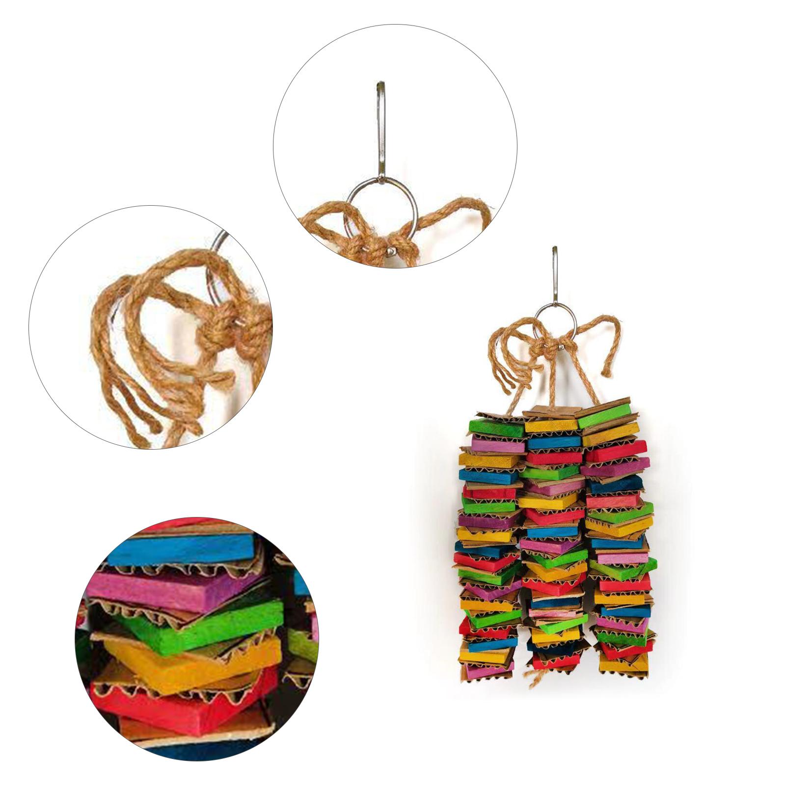 Bird Swing Toys Bird Toys Birds Chewing Hanging Toys for Parrots Birds