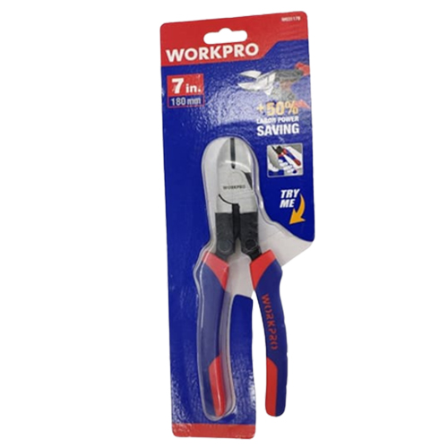 Kìm cắt cộng lực đa năng 7 inch/175mm WORKPRO W031178