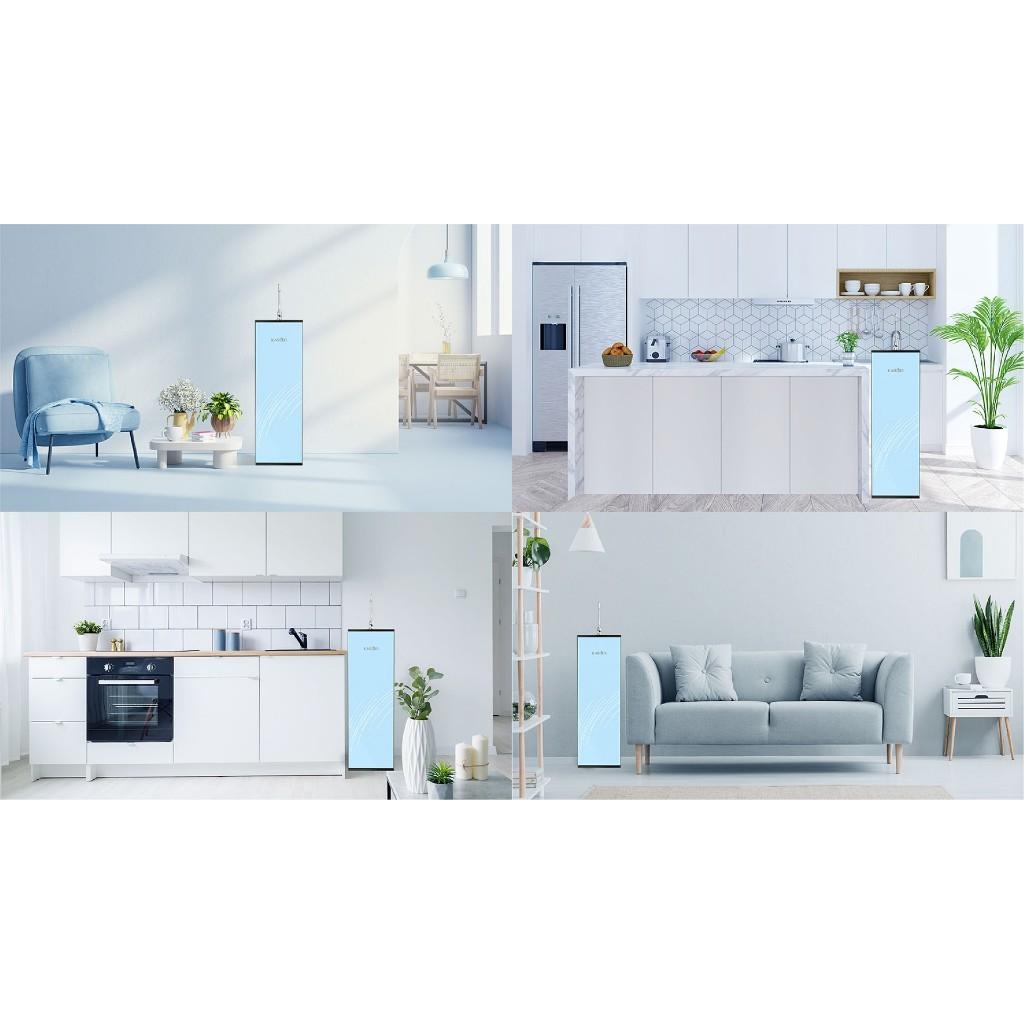 Máy lọc nước 10 lõi Karofi KAQ-L08 - Màng RO Hàn 100 GPD, Lõi Smax Pro V &amp; HP 6.0 bổ sung khoáng chất - Giao lắp mi - Hàng Chính Hãng