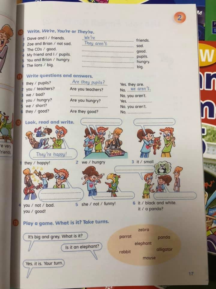 New grammar time -5Q in màu