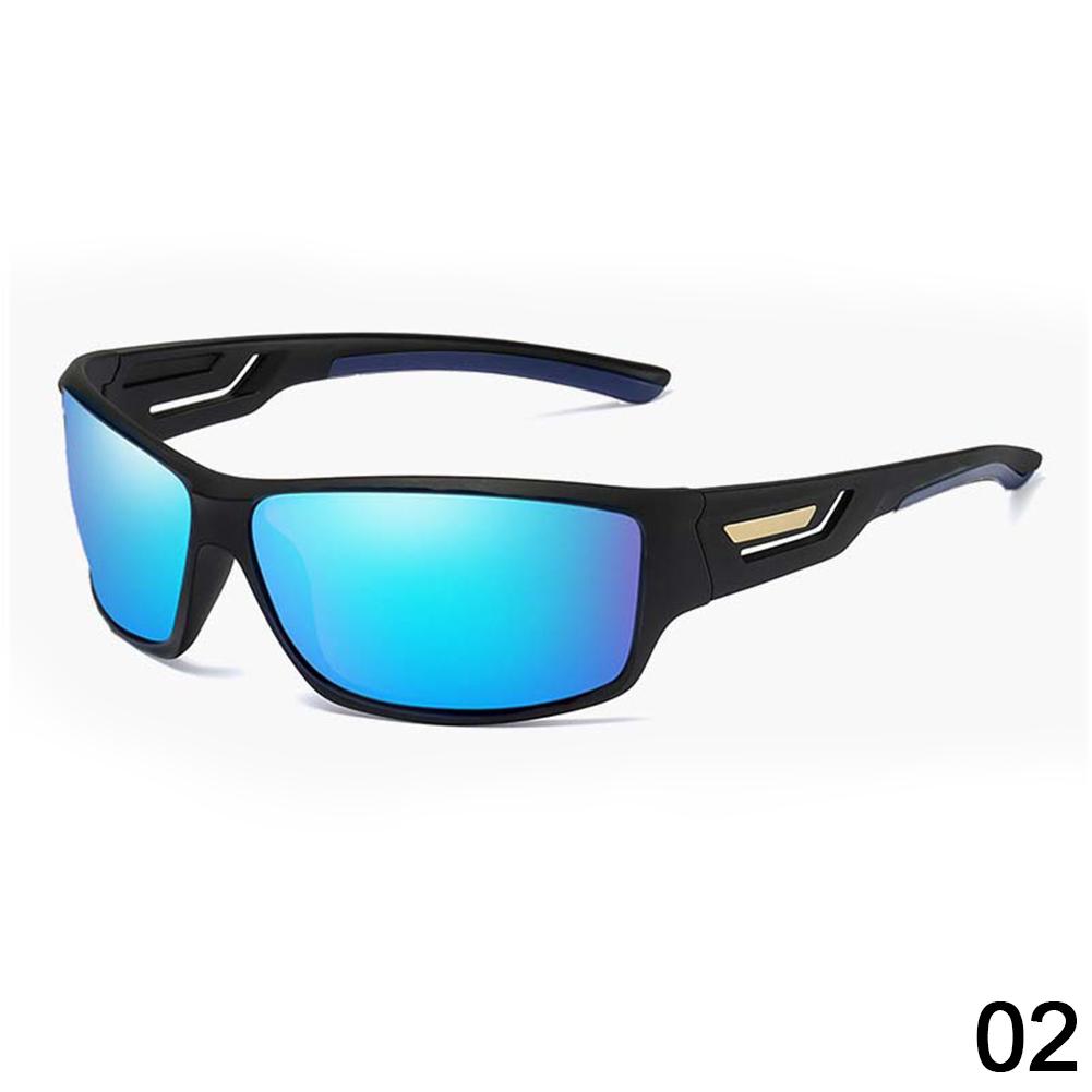 Kính Mát Phân Cực Nam Designer HD Lái Xe Kính Chống Nắng Thời Trang Nam Câu Cá Kính Mắt UV400 Gafas De Sol Color: blue