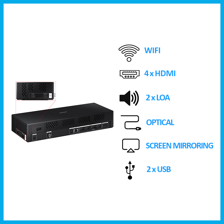 Smart Tivi QLED The Frame Samsung 4K 50 inch QA50LS03B - Model 2022