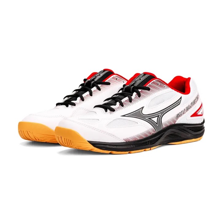 Giày cầu lông bóng chuyền nam nữ Mizuno sky blaster 3 cho cả nam và nữ - tặng tất thể thao bendu