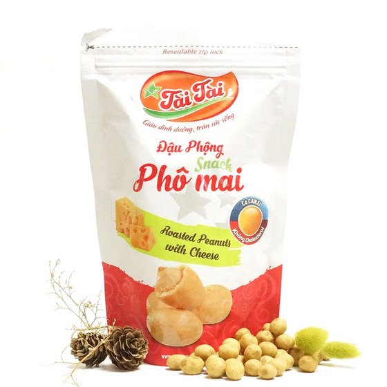 Đậu Phộng Tài Tài Phô Mai 135g