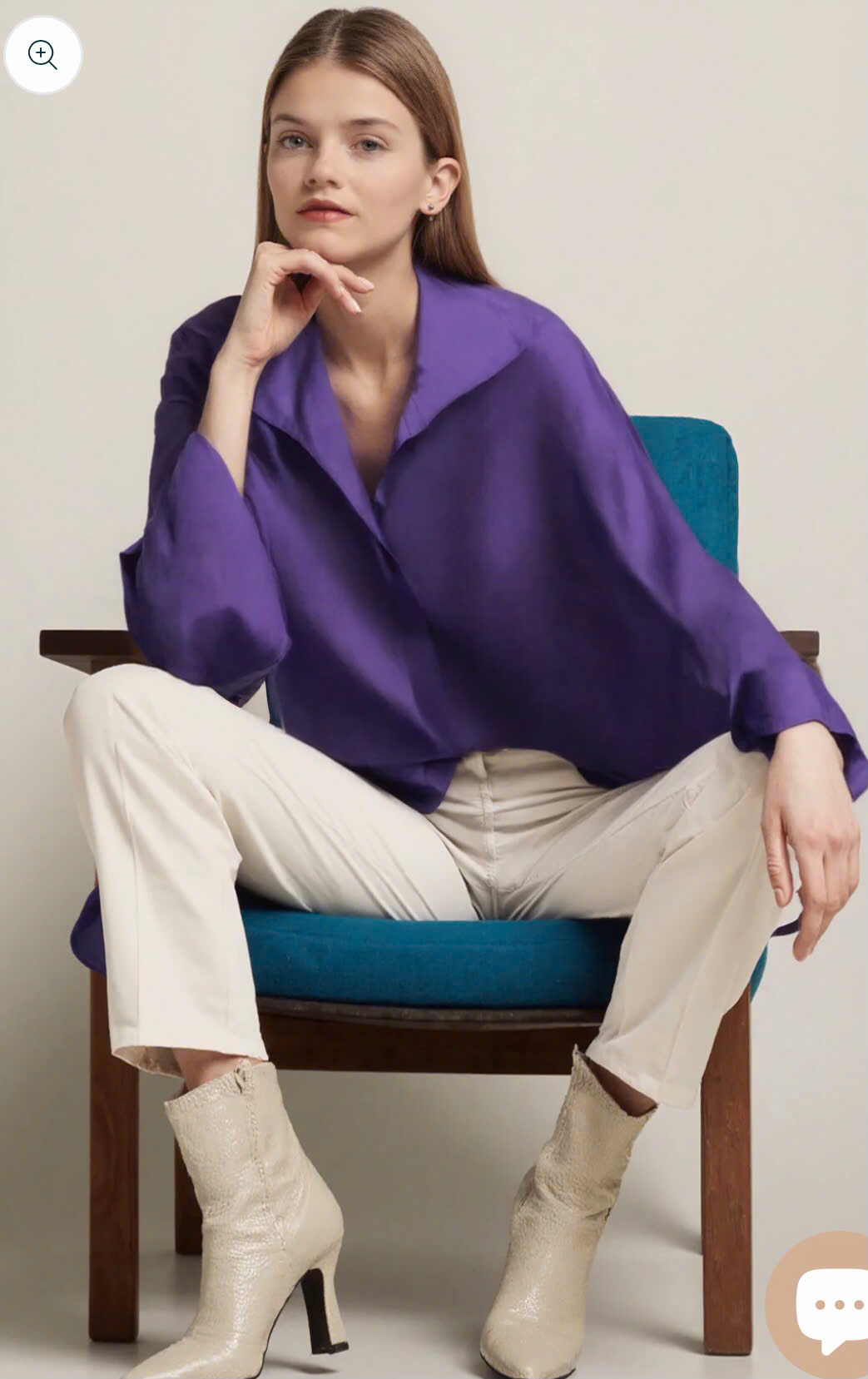 Áo Sơ Mi Oversized Nhã Top240 thời trang thiết kế Hity