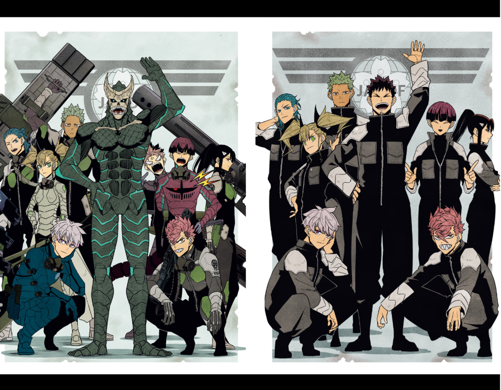 Sách ngoại văn: 怪獣8号 16 KAIJUU 8 GOU 16