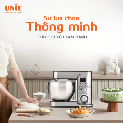 Máy nhồi bột đánh trứng UNIE EM5 - Hàng chính hãng