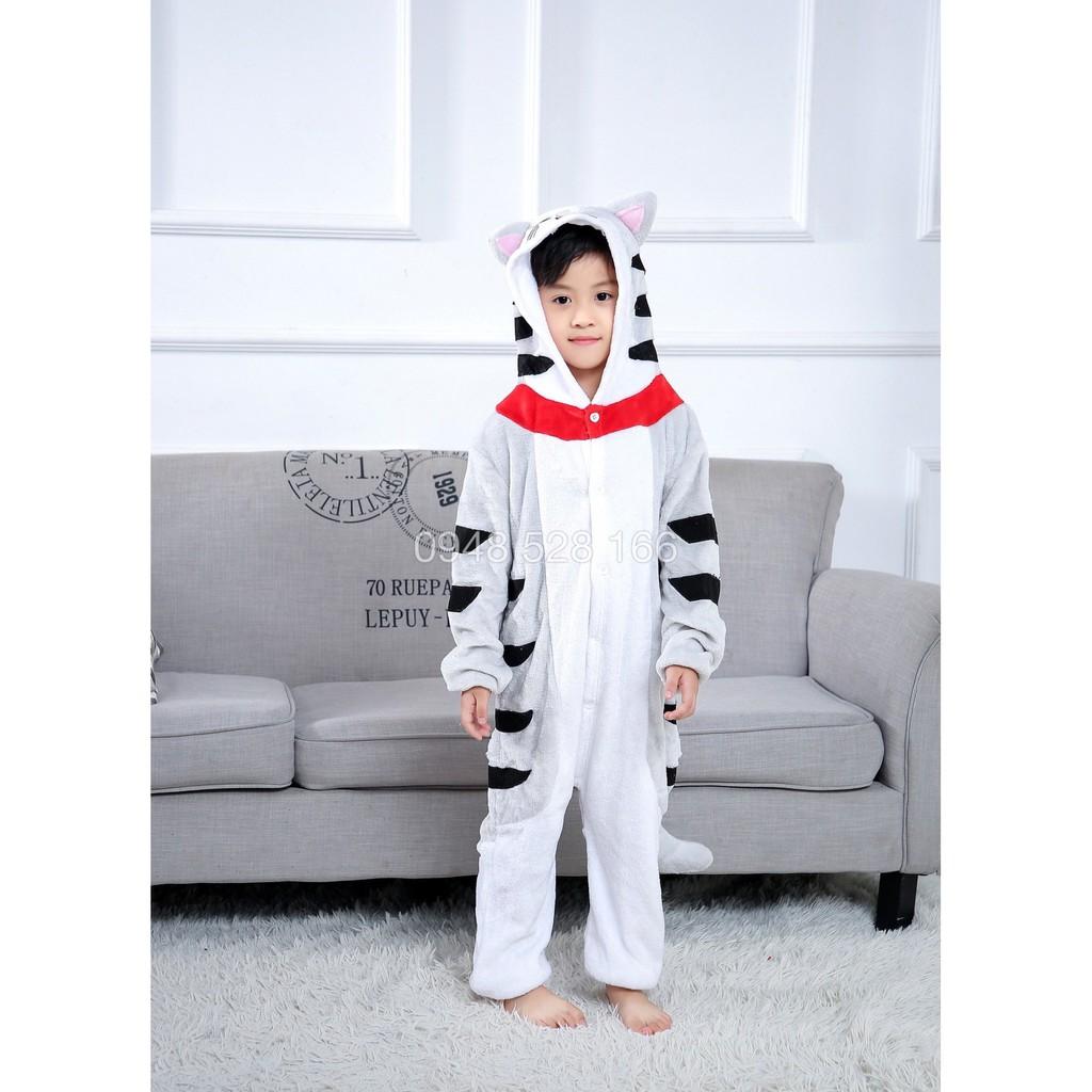 Bộ Đồ Thú Mèo Chii - Bộ đồ hình thú đồ ngủ Mèo Chii Trẻ Em