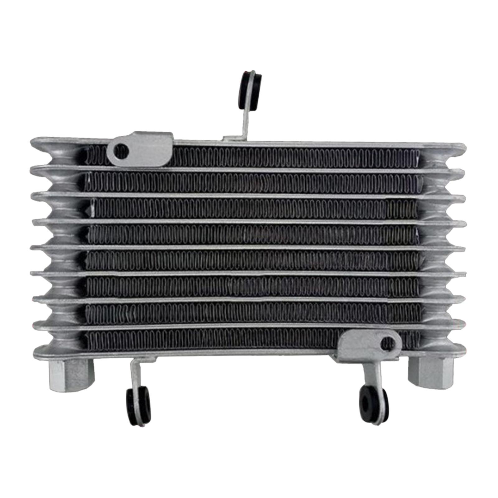 Aluminum Alloy Engine Oil Cooler Cooling Radiator Replacement Accessory Easily Use