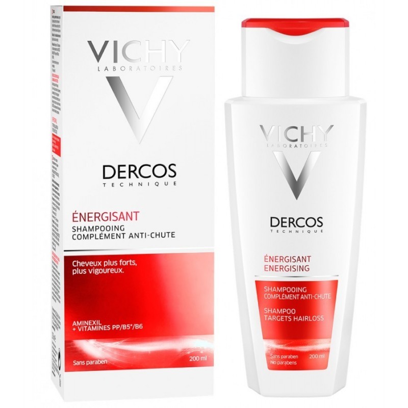 Dầu Gội Tăng Cường Dưỡng Chất Giúp Giảm Rụng Tóc Vichy Dercos Energising Shampoo Hairloss (200ml)