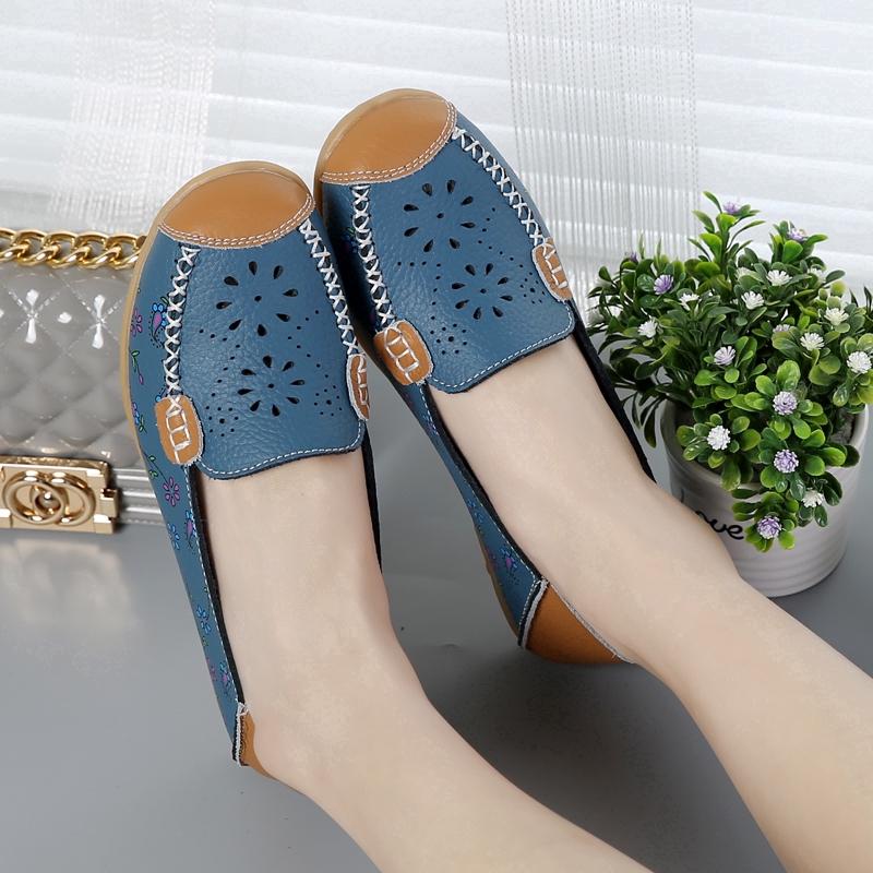 2020 Fashion women outdoor soft non-slip sneakers casual flat doll shoes