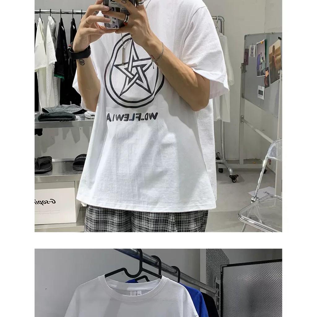 Áo thun nam đẹp ️️ WD Star in Phản quang 7 màu ️ chất vải cotton chất mịn tốt aothununisex aophongnam