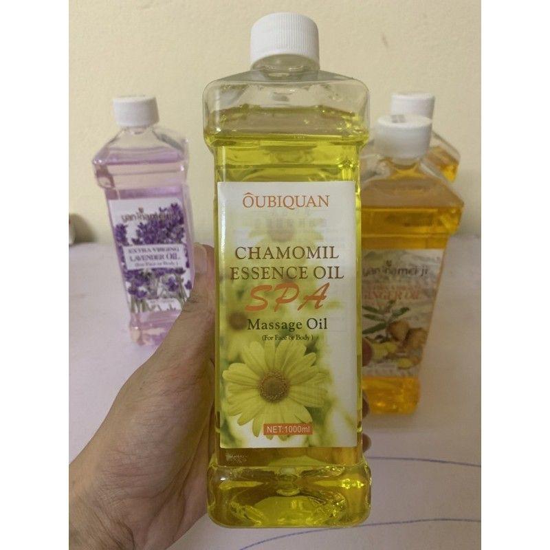 Tinh Dầu massage body toàn thân làm ấm cơ thể olive gừng hoa hồng hoa cúc lavender oliu thơm dịu nhẹ trơn tay