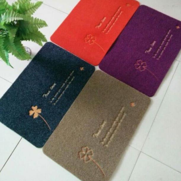 Thảm len nỉ đế cao su chống trượt