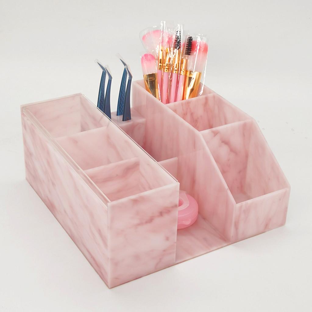 2x Eyelash Extension Accessories Tools Storage Box Glue Tweezer Holder